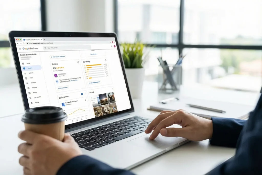 Google Business Profile management strategy Google Business Profile optimization dashboard GBP local SEO ranking analysis Google Maps local pack optimization strategy Google Business Profile marketing strategy meeting GBP listing optimization analytics Google Business Profile performance dashboard Google Maps SEO strategy planning GBP review management strategy session Google Business Profile lead generation analytics Google Maps ranking optimization report Google Business Profile local search strategy GBP listing performance review Google Business Profile marketing consultation Google Maps visibility optimization analysis