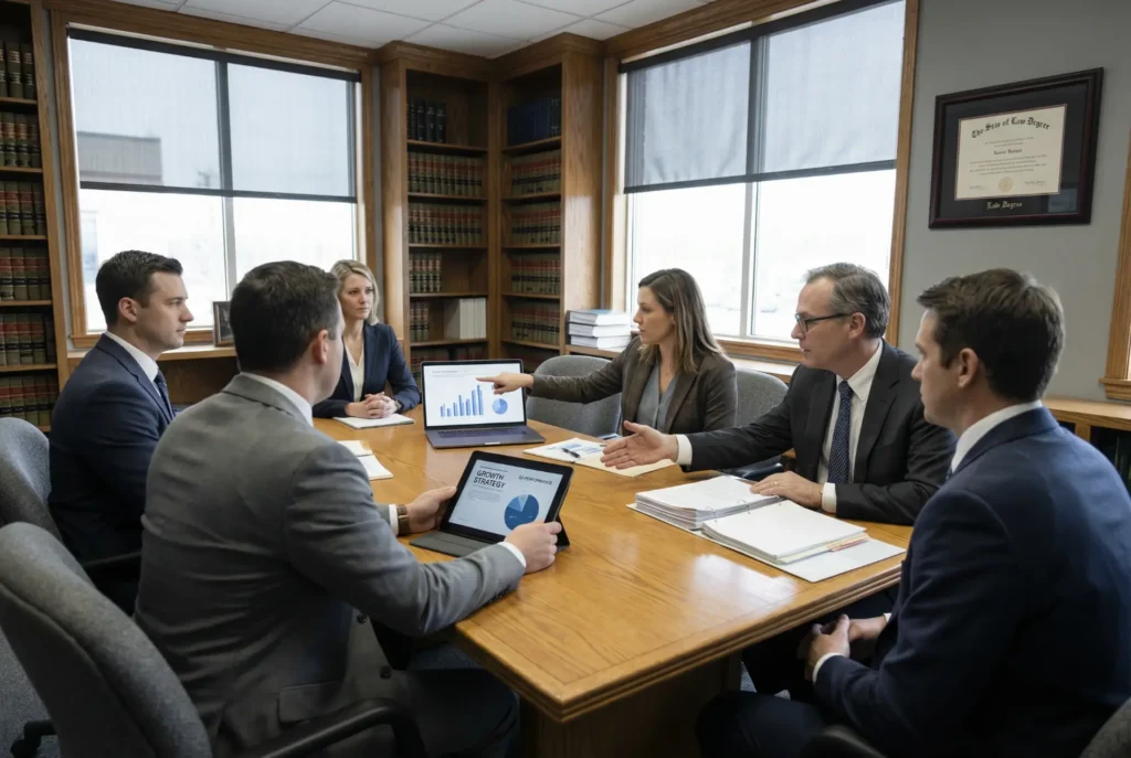 law firm marketing agency attorney marketing services law firm SEO attorney SEO legal marketing strategy law firm digital marketing law firm PPC management attorney Google Ads legal lead generation law firm local SEO marketing for lawyers legal intake optimization competitive law firm marketing
